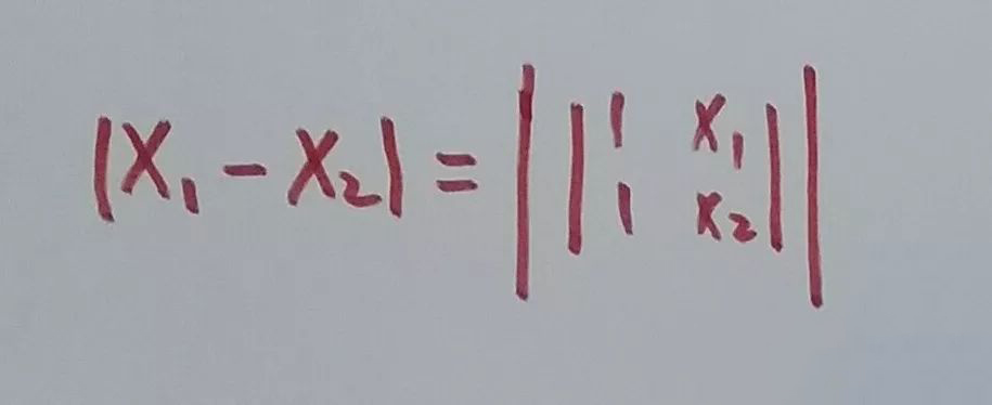 行列式的几何意义