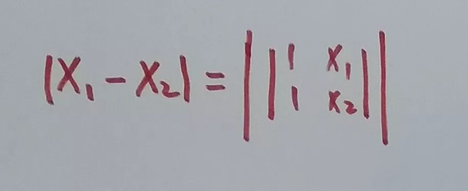 行列式的几何意义